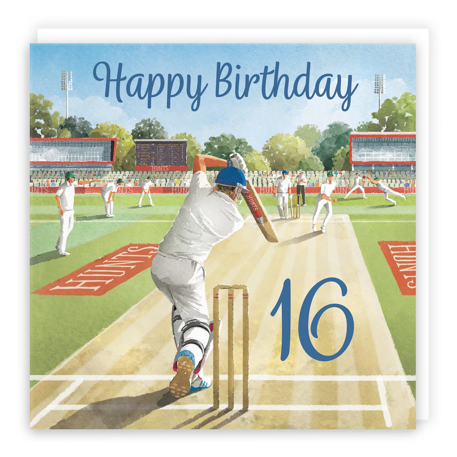 16th Cricket Birthday Card Milo's Gallery