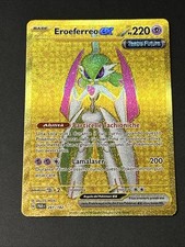 Carta Pokemon Eroeferreo EX Gold Full Art 261/182 Paradosso Temporale NM