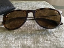 RAY BAN  MINT CONDITION  JUNIOR ERIKA  9060S 7006 - 73  HAVANA  BROWN