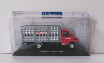 Eaglemoss Vehicleulos Pegaso Daily Cepsa 1994 Mint Still Sealed 1:43