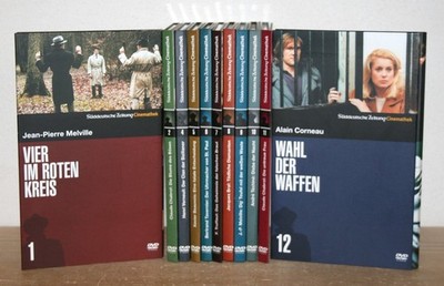 11 DVDs - Süddeutsche Zeitung Cinemathek Serie Noire. Nr. 1,2,4-12. Konvolut.