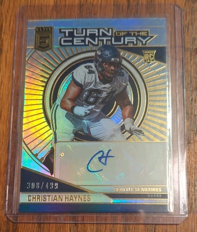 Christian Haynes Panini Donruss Elite Turn of the Century Autographs #TCACHA Autograph-Gold