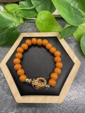 Handmade Ceramic Bead Beaded Stackable 6  Plus Stretch Bracelet New B248