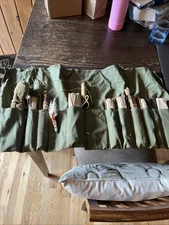 WW2 US Military Emergency Raft  Escape & Survival Fishing Kit With Contents READ