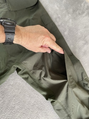 NWT LARGE REG VERTX MENS X Shirt COMBAT LONG SLEEVE SHIRT X1 CU1980 RANGER GREEN - Picture 13 of 16
