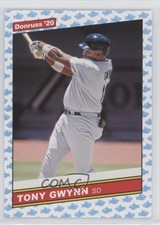 2020 Panini Donruss Retro 1986 Baby Shark Tony Gwynn (Base) #218 HOF 0d8