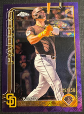 2025 Topps Chrome Purple LogoFractor 166/250 Gavin Sheets #158 JW1