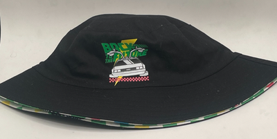 Universal Studios Back to the Future BTTF Reversible Bucket Hat