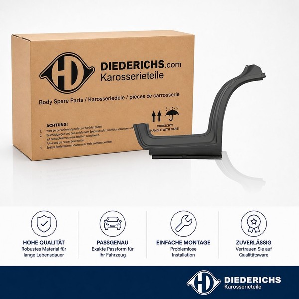 Einstiegblech Vorne Rechts Diederichs 9741024 FÜR CitroËN Passend FÜR Fiat-image