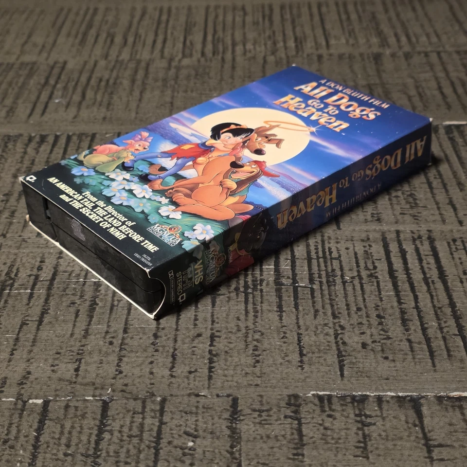 All Dogs Go to Heaven (1989), VHS Movie, MGM Home Video (1990), Animated - Image 3 of 4