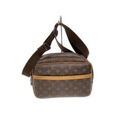 Borsa Louis Vuitton Reporter PM M45254 in tela marrone autentica