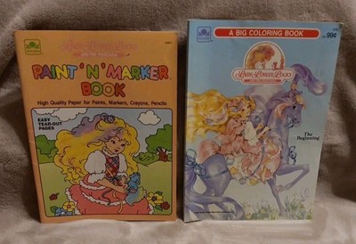 Vintage 1987 Lady Lovely Locks And The Pixietails Coloring & Paint
