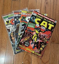 Beware The Cat  Issues #1 ,2,3,4  1972 - Nov,Jan,April,June. Marvel