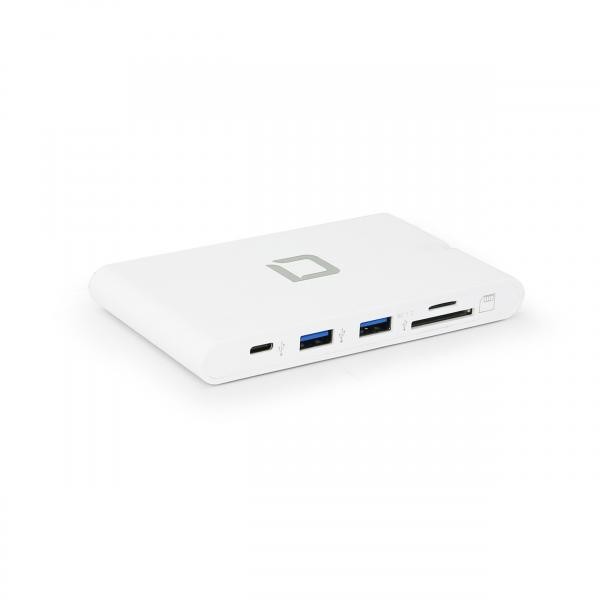 DICOTA D31729 replicatore di porte e docking station per laptop Bianco (USB-C PO - Immagine 3