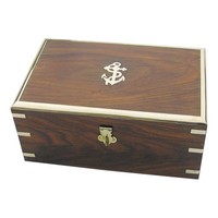 Holzbox Schatulle Aus Holz 22 X 14 Cm Sea-Club