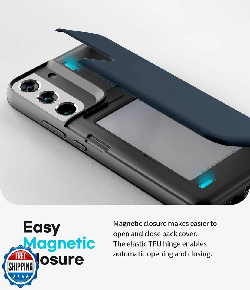 Parachoques magnético para puerta GOOSPERY compatible con carcasa Galaxy S22 Plus Foto 3 de 4