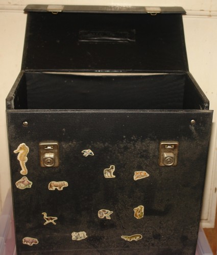 VINTAGE 70s 80s 90s RETRO VINYL RECORD 12" LP STORAGE CARRYING CASE 30 ALBUMS 5 - Picture 6 of 7