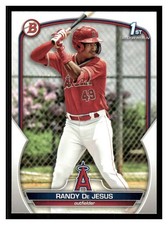 2023 Bowman #BP-19 Randy De Jesus Los Angeles Angels Baseball Card 33884