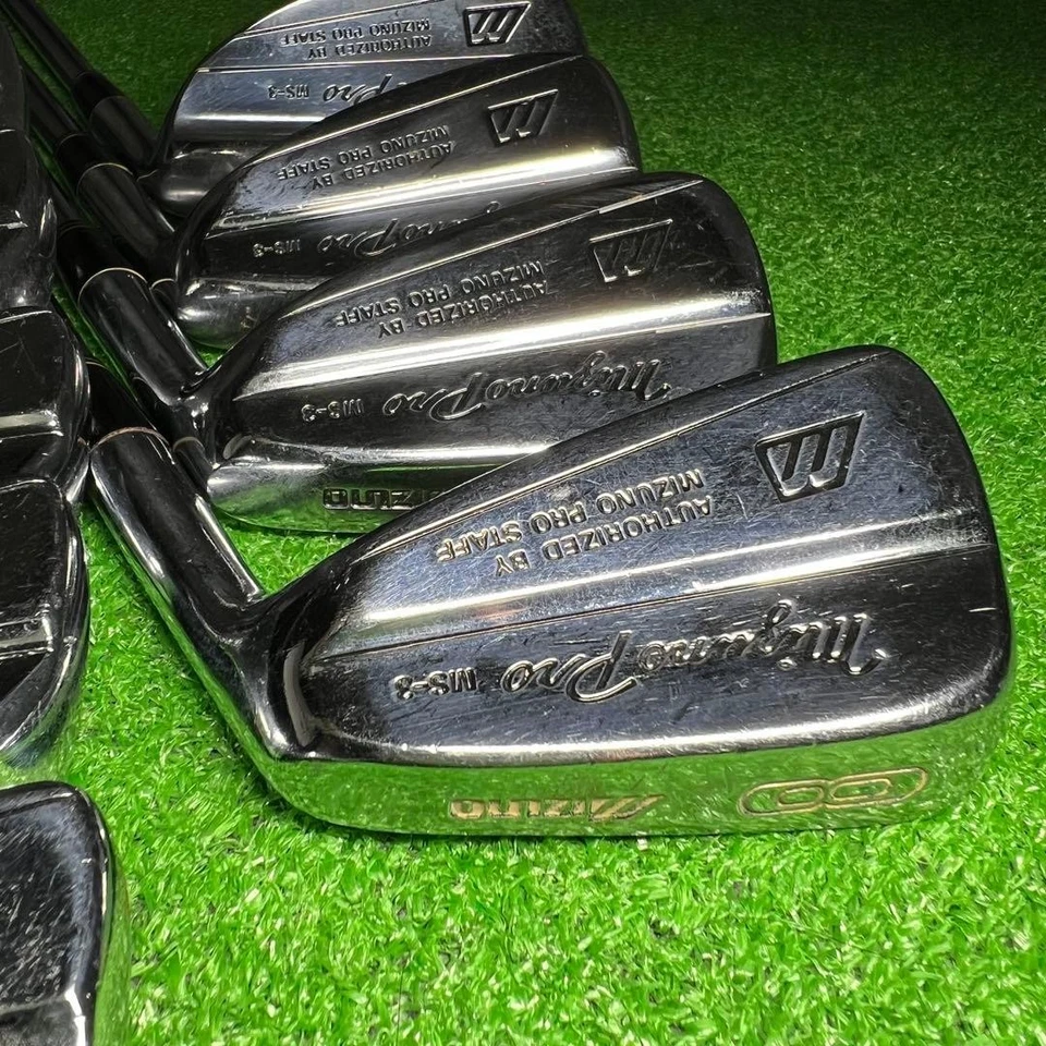 Mizuno MS-3 Iron Set 3-9+Pw+Sw Flex-R 9Pcs Right Handed Golf Clubs From Japan - Image 3 of 4