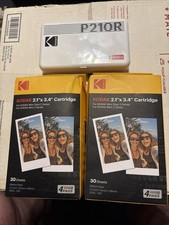 Kodak P210R Mini 2 Retro Printer Plus 2 Cartr...