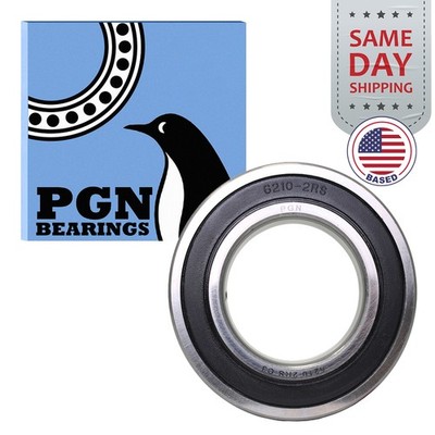(50) 6210-2RS Premium Rubber Seal Ball Bearing C3 EMQ, 50x90x20, 6210 2RS 6210rs