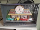 Vintage Coca-Cola Family Drive-In Diner Clock Made In USA 1988 By Burwood New