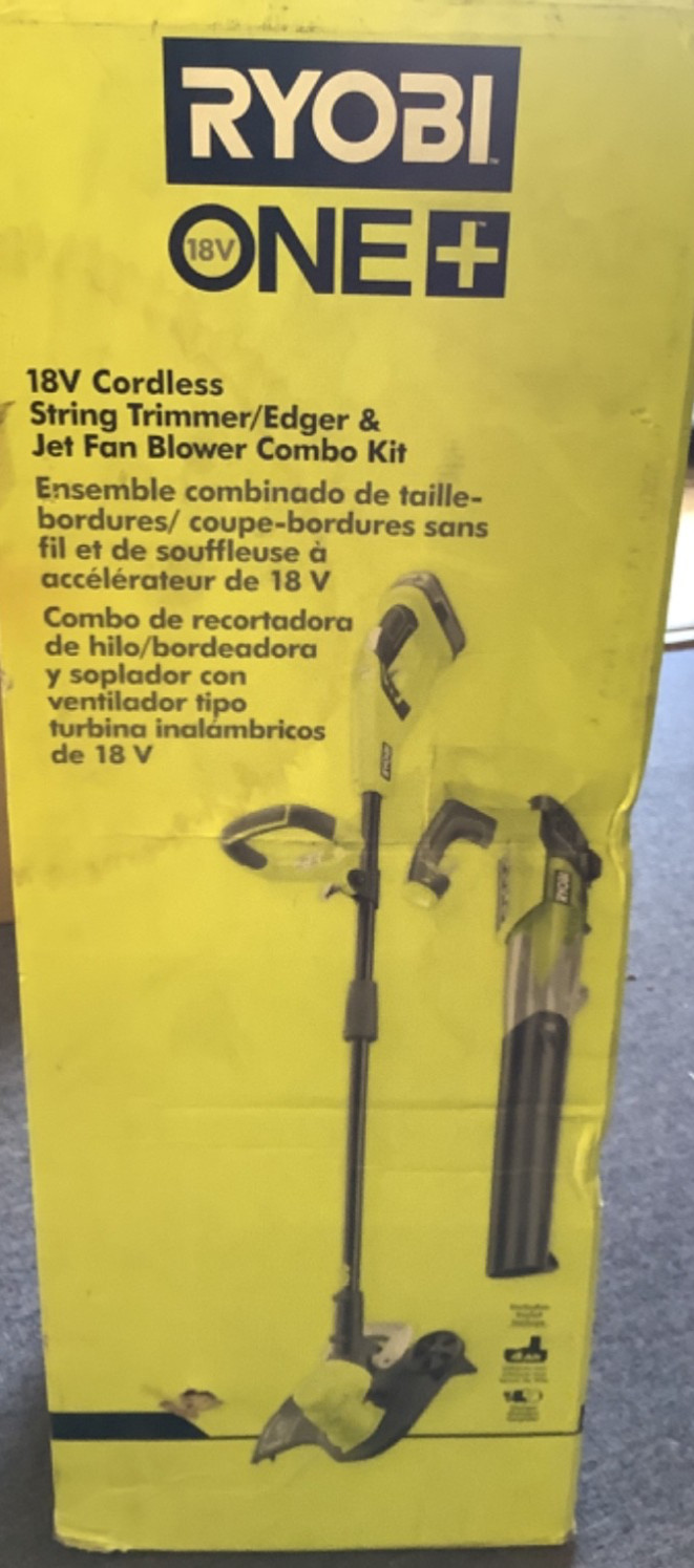 And String Trimmer Combo Kit W/battery