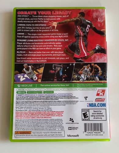 Microsoft XBOX 360 NBA 2K14 (COMPLETE) - Picture 3 of 3