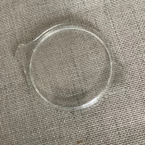 Pyrex Vintage 474-C8 Cinderella Casserole Lid Clear Glass with Flat Tab Handle