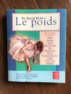 Das Gewicht | Dr. David Elia | Sehr Guter Zustand