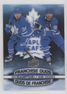 2019 Upper Deck Tim Hortons Collector's Series Auston Matthews John Tavares 1o3