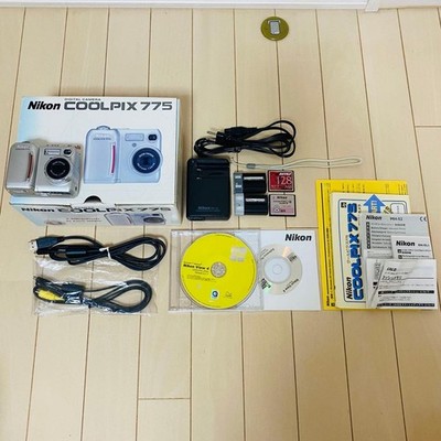 Nikon COOLPIX 775 Compact Digital Camera With Accessories From Japan