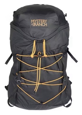 Mystery Ranch Gallagator 10 10L Hiking Backpack Black/Orange S/M Zip 113089
