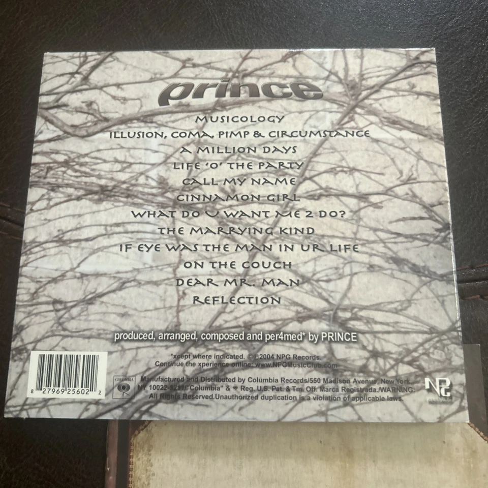 Prince *Musicology *CD *NM/NM *2004 *NPG *K 92560-51 *digipak *FUNK SOUL R&B - Image 4 of 4