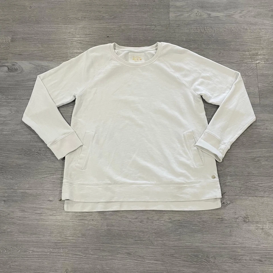 Sudadera Lilly Pulitzer para mujer talla XL blanca de lujo para playa Foto 2 de 4