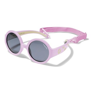 Kinder Sonnenbrille The Hippie Rosa UV400 Kat.3 mit Kopfband 2-5 Jahre | Mausito