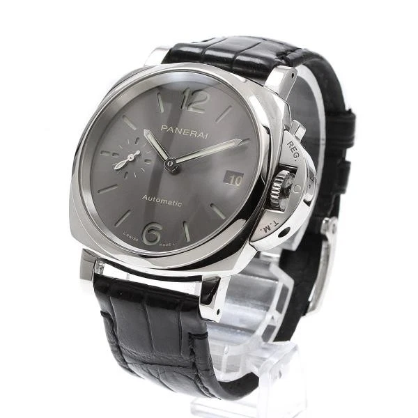 Panerai — Officine Panerai Luminor Due PAM00755 37mm SS Gray Dial Automatic Watch #C3395