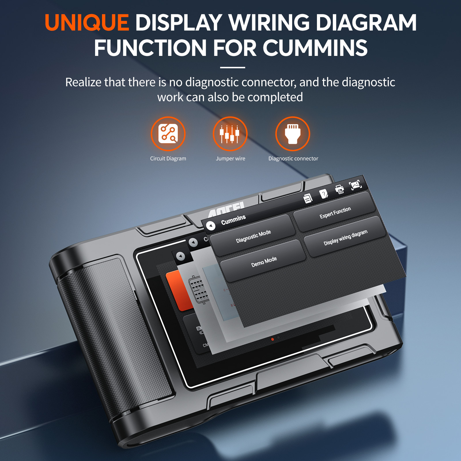 Ancel HD3600 Diesel Heavy Duty Truck HD All System Diagnostic Scanner DPF Regen thumbnail 7