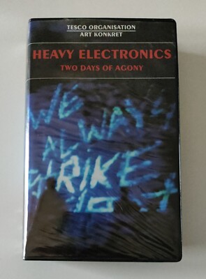 va Heavy Electronics (Two Days Of Agony) VHS Völkermord Organ BDN Die grauen Wölfe