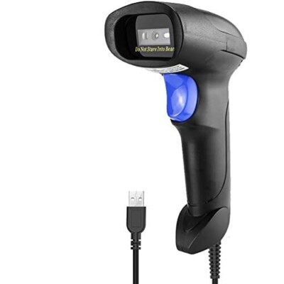 NetumScan USB 1D Barcode Scanner Handheld Wired CCD Barcode Reader Supports S...