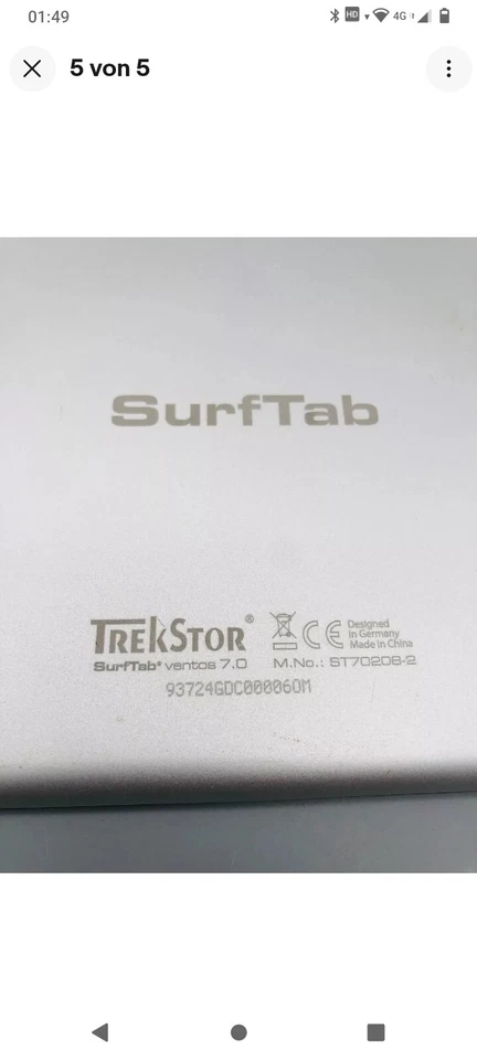 Trekstor Surftablet - Bild 4 von 4