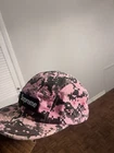 Casquette de camp en sergé Supreme NYCO rose Digi Camo FW17