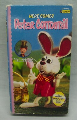 Rankin Bass Easter Classic HERE COMES PETER COTTONTAIL VHS VIDEO