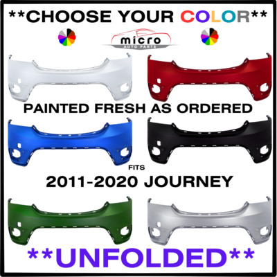 NEW FRONT BUMPER FOR 2011-2020 JOURNEY PAINTED *CHOOSE YOUR COLOR* CH1000A06