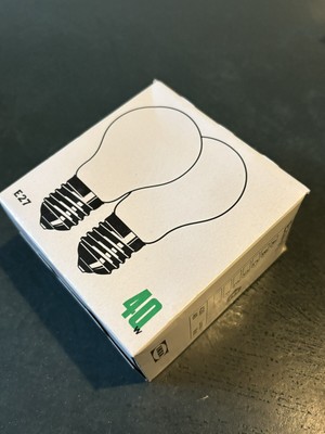 Ikea Standard Glüchlampen 4x40W & 2x60W E27 In OVP