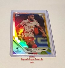 2021/22 Topps UEFA Champions League Soccer Yellow Fl Christopher Nkunku 021/250