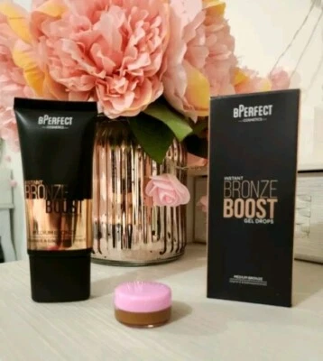 🔥 Bperfect Instant BRONZE BOOST Gel Drops Medium Bronze 3ml VIAL POT