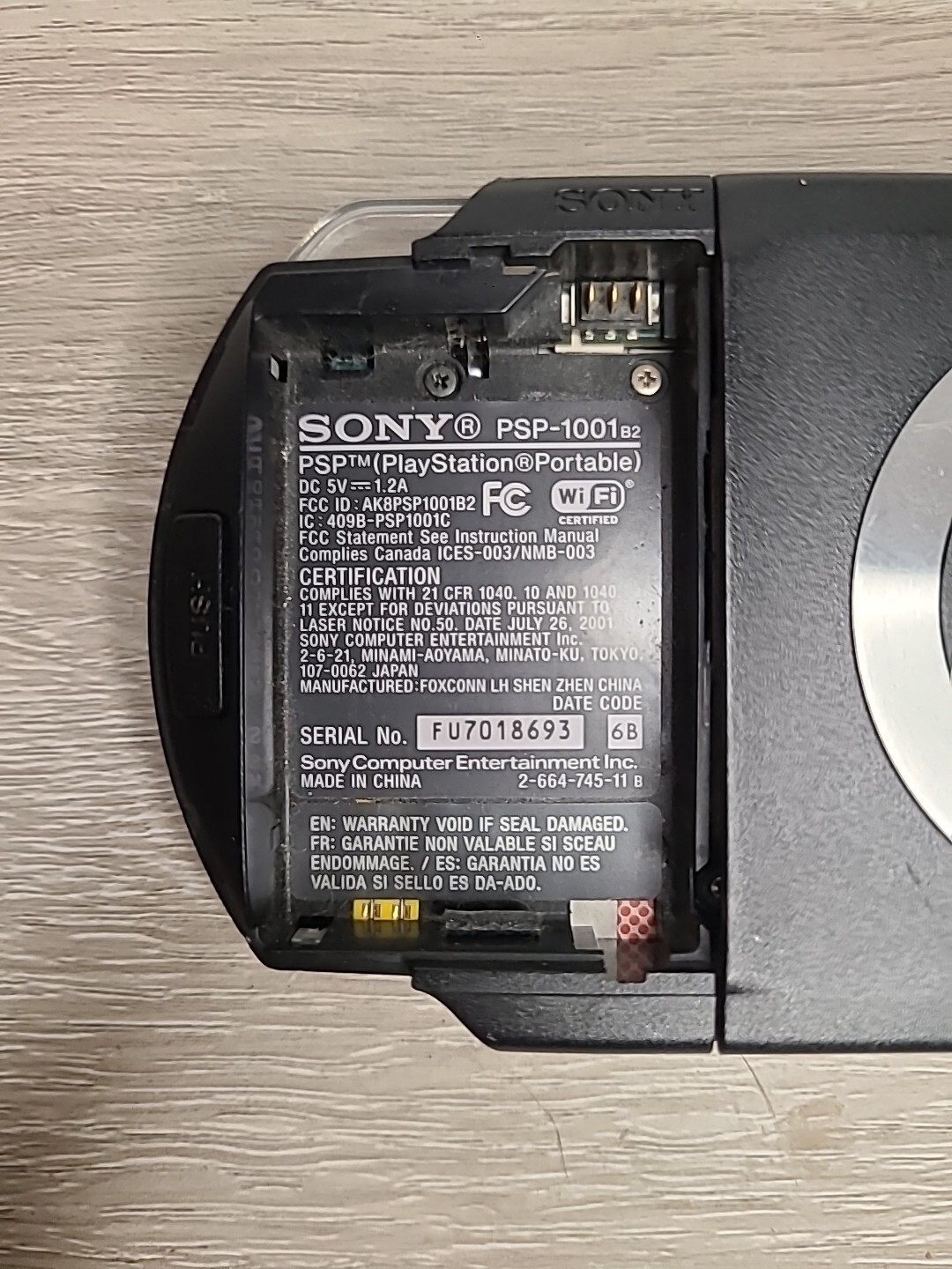 Sony PSP1001 B2 Handheld Game Console W/Charger *Read* eBay