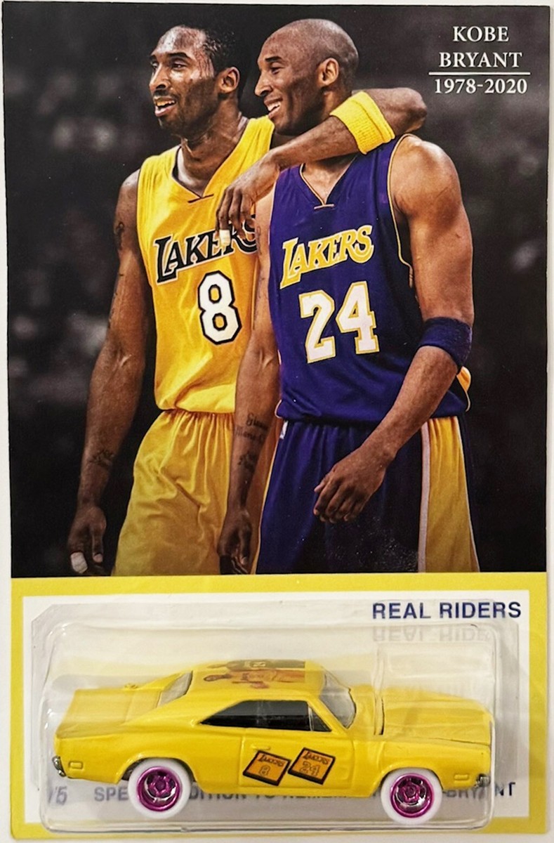その他 Kobe Bryant 69 DODGE CHARGER CUSTOM Hot Wheels Lakers' Kobe Bryant w/Real