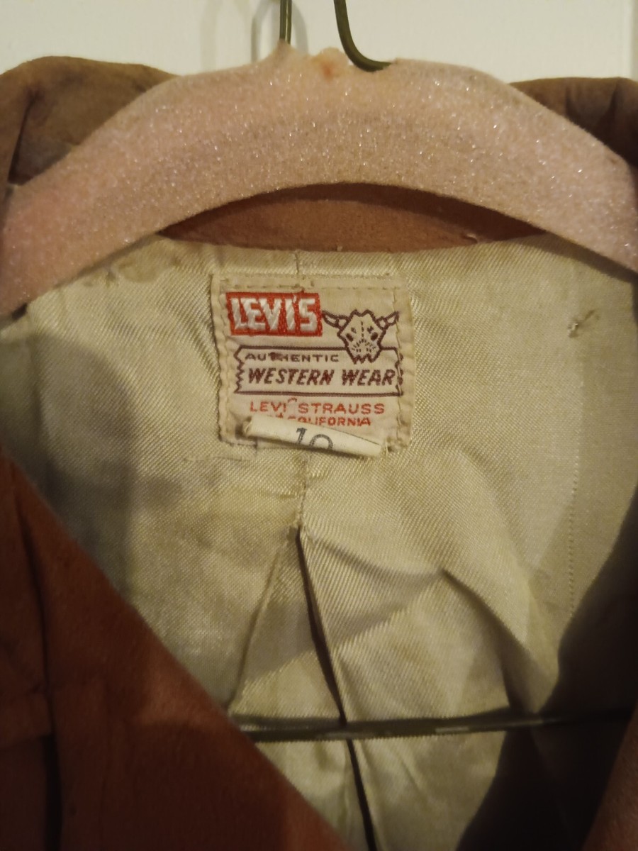 鬼ヒゲ 1950S LEVI'S SHORTHORN LEATHER JKT 50s Levi's Shorthorn